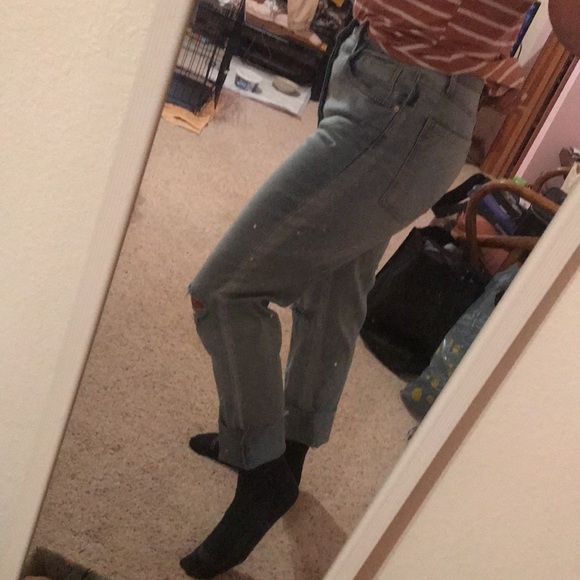 Wild fable Super high rise slim straight new with tags jeans button fly Sz 10/30 - Picture 5 of 12